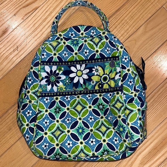 Vera Bradley Bags Vera Bradley Lunch Bag Blue And Green Poshmark